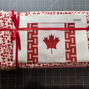 O Canada Wall Hanging Kit from Connecting Threads - Instructions & Fabric